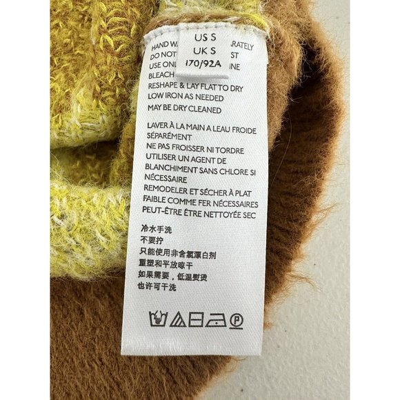 Free People Vest Sweater Women Size S Checkered Preppy top - Picture 12 of 15